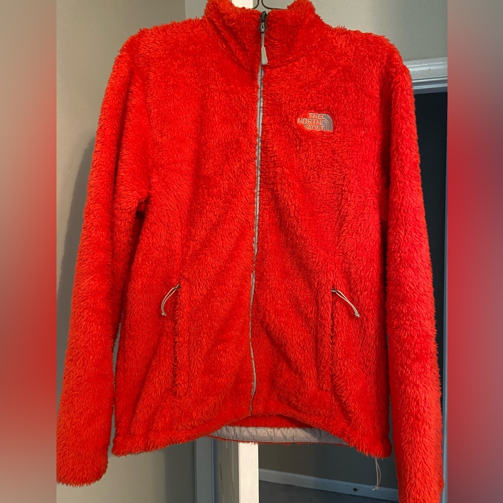 Fuzzy North Face Fleece
